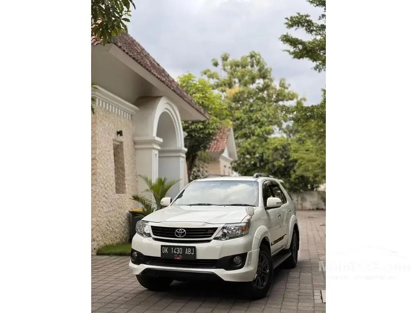 Jual Mobil Toyota Fortuner 2014 G TRD 2.5 di Bali Automatic SUV Putih Rp 279.000.000