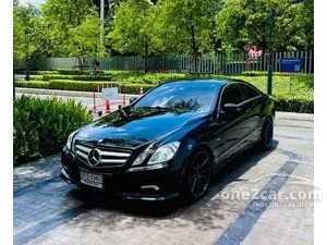 2012 Mercedes-Benz E250 2.1 CDI BlueEFFICIENCY Coupe