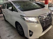 2017 Toyota Alphard 2.5 G Sunroof Pre-Crash Power Boot