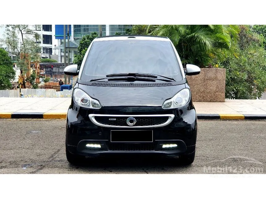 Jual Mobil smart fortwo 2013 Passion 1.0 di DKI Jakarta Automatic Cabriolet Hitam Rp 275.000.000