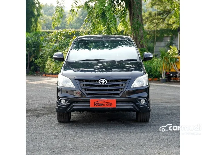 Jual Mobil Toyota Kijang Innova 2014 G Luxury 2.0 di Jawa Barat Manual MPV Hitam Rp 155.000.000