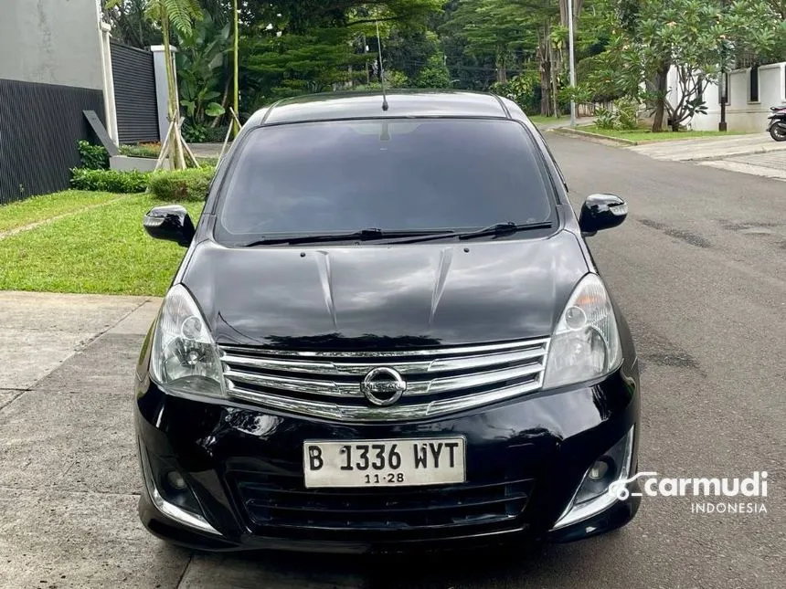 Jual Mobil Nissan Grand Livina 2011 XV 1.5 di DKI Jakarta Automatic MPV Hitam Rp 85.000.000