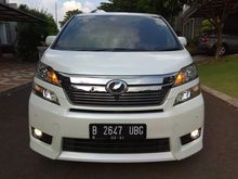 2013 Toyota Vellfire 2.4 V Van Wagon