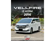 2016 Toyota Vellfire 2.5 G MPV
