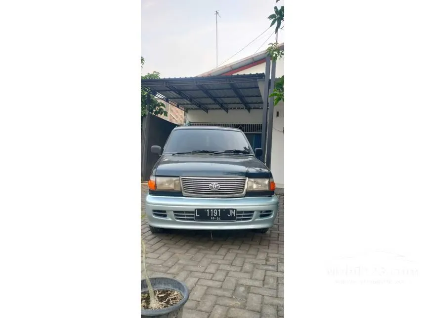 Jual Mobil Toyota Kijang 1999 Krista 2.4 di Jawa Timur Manual MPV Biru Rp 70.000.000
