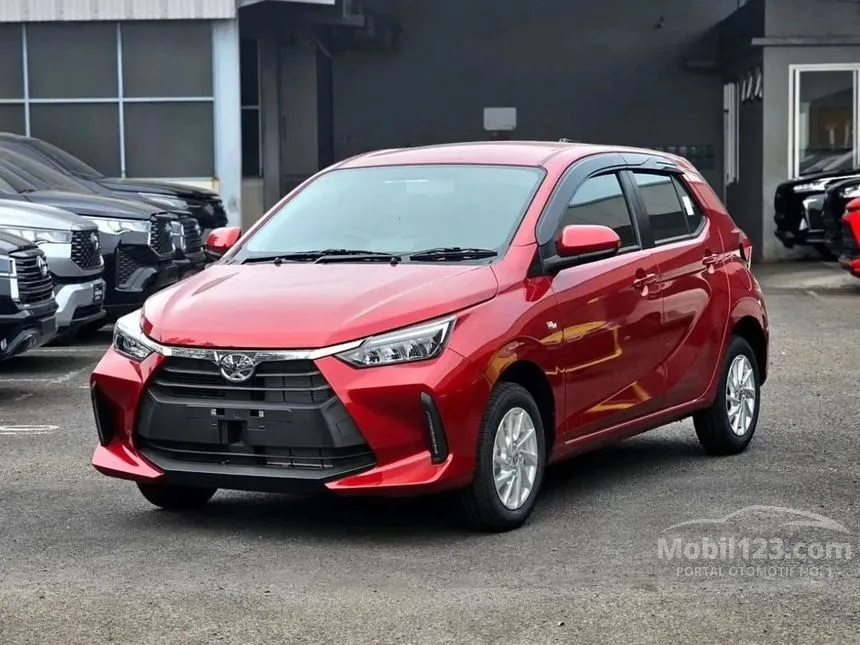Jual Mobil Toyota Agya 2024 GR Sport 1.2 di DKI Jakarta Automatic Hatchback Merah Rp 160.000.000