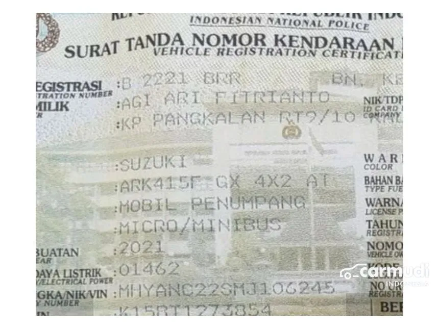 Jual Mobil Suzuki Ertiga 2021 GX 1.5 di Jawa Barat Automatic MPV Silver Rp 190.000.000