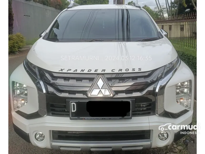 Jual Mobil Mitsubishi Xpander 2021 CROSS 1.5 di Jawa Barat Automatic Wagon Putih Rp 249.500.000