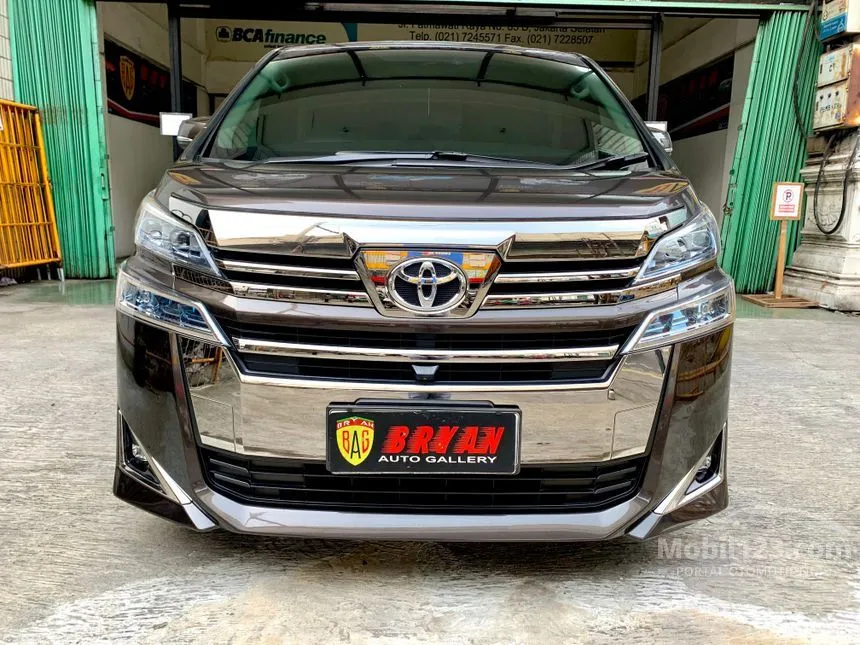 Jual Mobil Toyota Vellfire 2018 G 2.5 di DKI Jakarta Automatic Van Wagon Abu