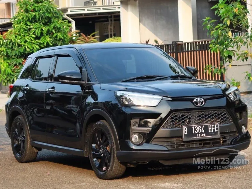 Jual Mobil Toyota Raize 2021 G 1.0 di Banten Automatic Wagon Hitam Rp 190.000.000