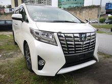 2015 Toyota Alphard 2.5 G SPEC OFFER