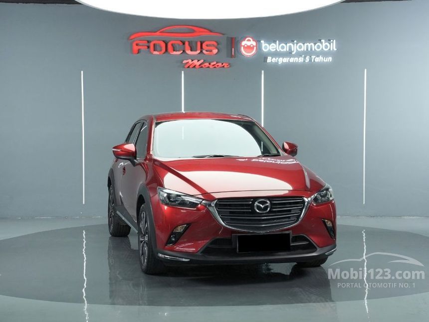 Square Front View Rectangular Top View Jual Mobil Mazda CX-3 2021 Sport 1.5 di DKI Jakarta Automatic SUV Merah ...