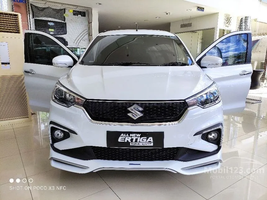 Jual Mobil Suzuki Ertiga 2023 Sport Hybrid 1.5 di Banten Automatic MPV Putih Rp 245.000.000