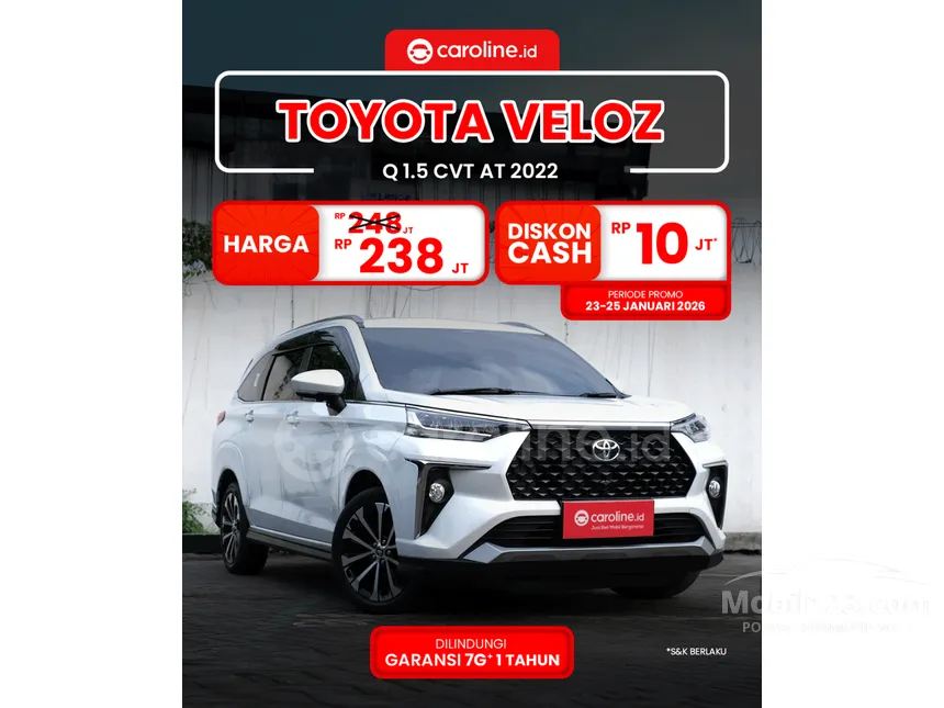 2022 Toyota Veloz Q (Premium Color) MPV