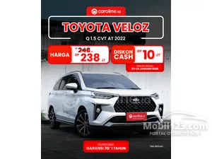 2022 Toyota Veloz 1.5 Q (Premium Color) MPV