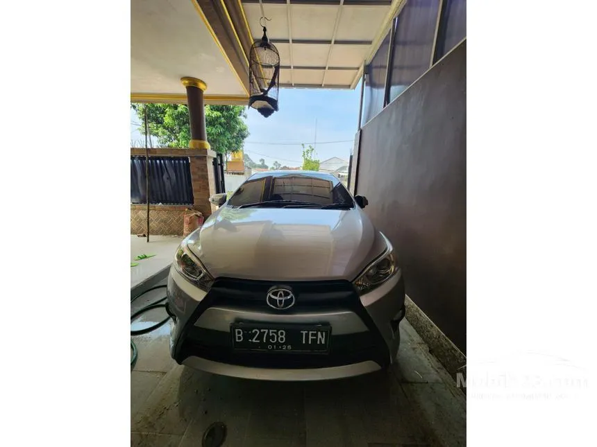 Jual Mobil Toyota Yaris 2015 G 1.5 di Banten Automatic Hatchback Silver Rp 140.000.000