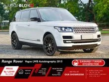 2015 Land Rover Range Rover 3.0 Vogue SUV LWB AT Fuji white on Two-tone Odo 15 Rb (HOT ITEMS) #Garasi Bloko