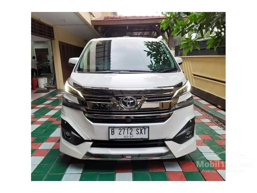 Jual Mobil Toyota Vellfire 2017 G Limited 2.5 di DKI Jakarta Automatic Van Wagon Putih Rp 735.000.000