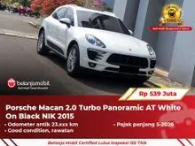 2015 Porsche Macan 2.0 SUV Turbo Panoramic AT 2015 2016 [ GARANSI 5TH ]