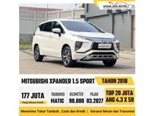 2018 Mitsubishi Xpander 1.5 Sport MPV Matic Putih Kondisi Siap Pakai Handal Bergaransi