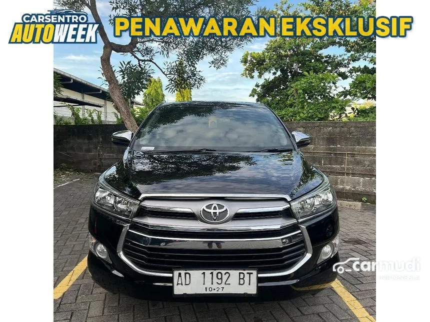 Jual Mobil Toyota Kijang Innova 2017 G 2.0 di Jawa Tengah Automatic MPV Hitam Rp 265.000.000
