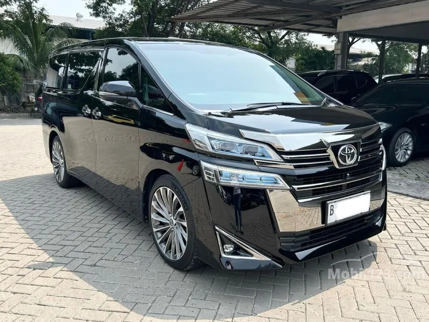 Jual Mobil Toyota Vellfire 2019 G 2.5 di DKI Jakarta Automatic Van Wagon Hitam Rp 875.000.000