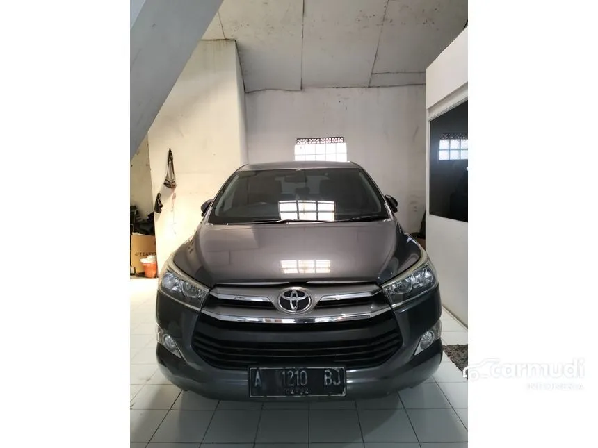 Jual Mobil Toyota Kijang Innova 2019 G 2.4 di Jawa Barat Manual MPV Abu
