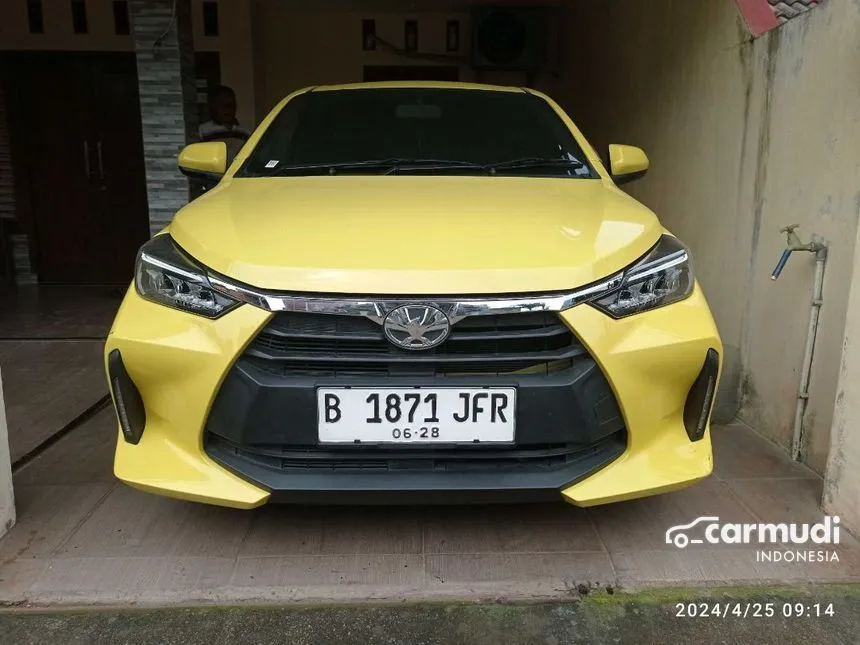Jual Mobil Toyota Agya 2023 G 1.2 di DKI Jakarta Manual Hatchback Kuning Rp 145.000.000