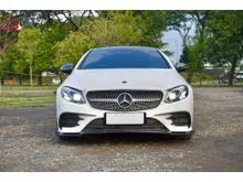 2018 Mercedes-Benz E300 2.0 AMG Line Coupe White on Red Odo 24 Rb (TERMURAH)