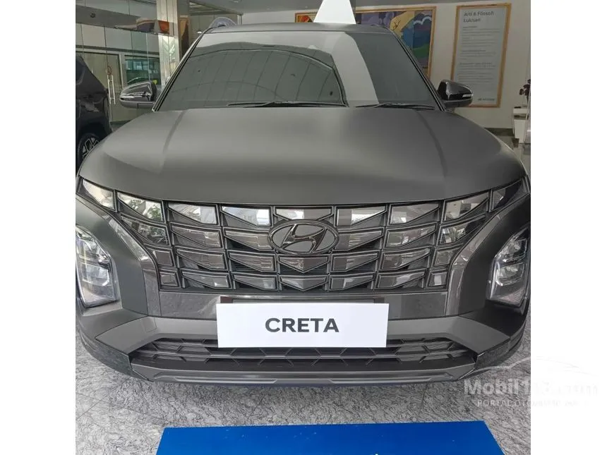 Jual Mobil Hyundai Creta 2024 Alpha 1.5 di DKI Jakarta Automatic Wagon Hitam Rp 235.000.000