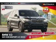 2021 BMW X3 2.0 xDrive30i M Sport SUV GARANSI BEBAS TABRAK BANJIR DAN MESIN TRANSMISI