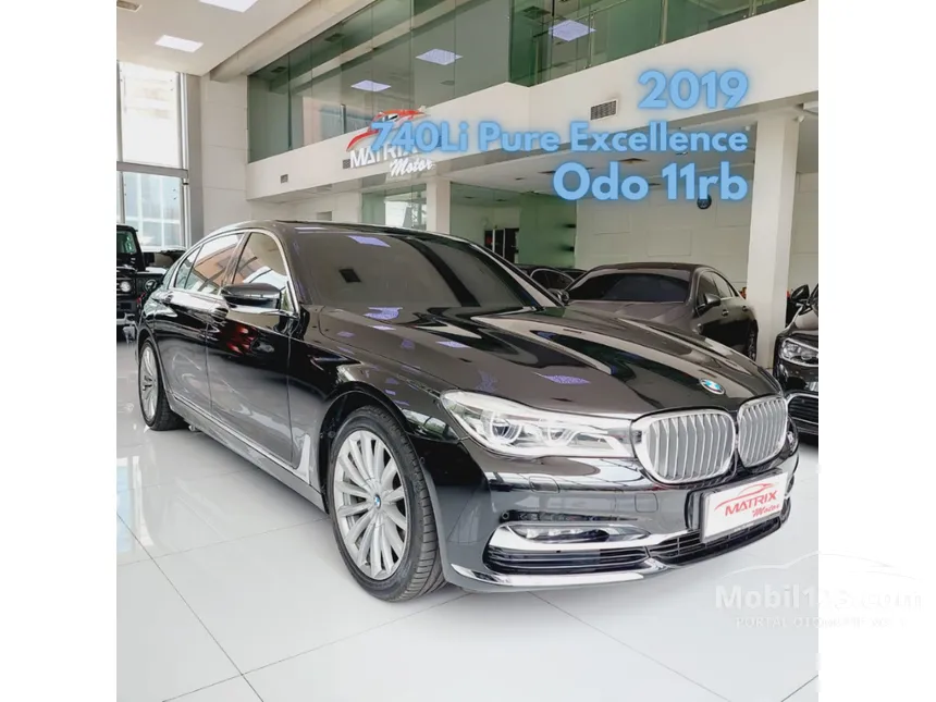 Jual Mobil BMW 740Li 2019 3.0 di DKI Jakarta Automatic Sedan Hitam Rp 1.125.000.000