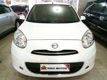 NISSAN MARCH 1.2 L 2012 AT (PUTIH ISTIMEWA KM40RB) DP minim 12JT