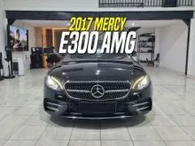 2017 Mercedes-Benz E300 2.0 AMG Line Sedan Black Hitam Mercy E 300 W213