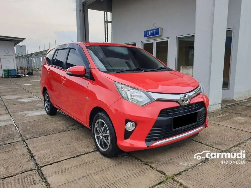 Jual Mobil Toyota Calya 2018 G 1.2 di DKI Jakarta Automatic MPV Merah Rp 99.000.000