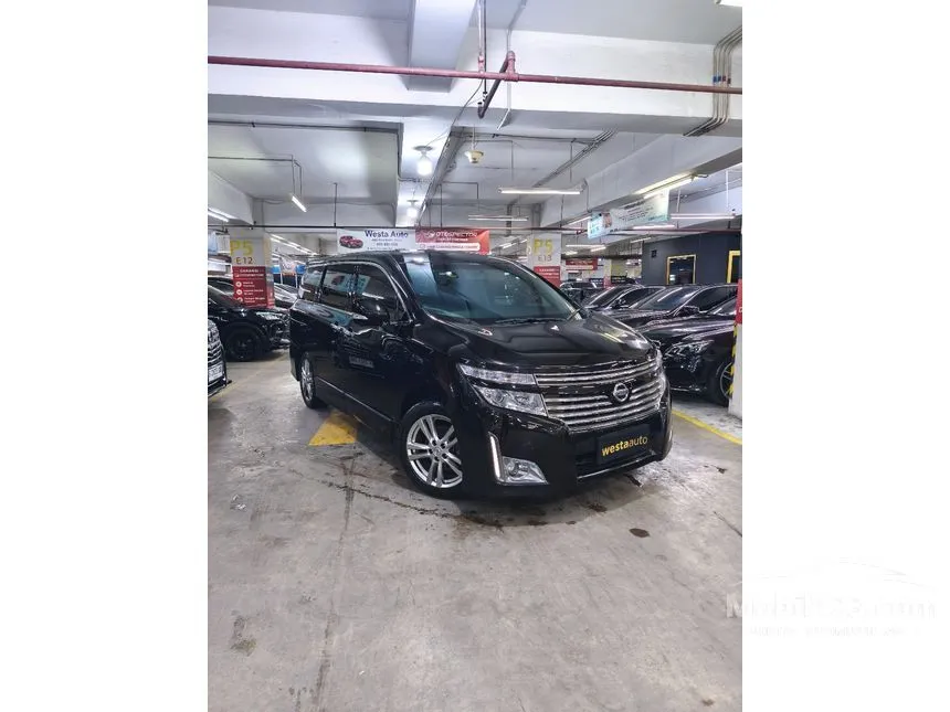 Jual Mobil Nissan Elgrand 2013 Highway Star 2.5 di DKI Jakarta Automatic MPV Hitam Rp 239.000.000