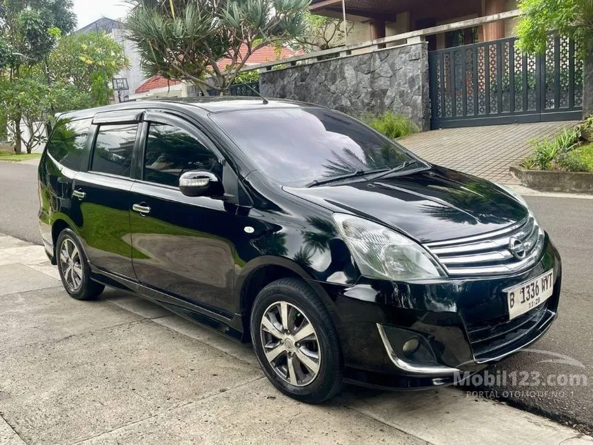 Jual Mobil Nissan Grand Livina 2011 XV 1.5 di DKI Jakarta Automatic MPV Hitam Rp 85.000.000