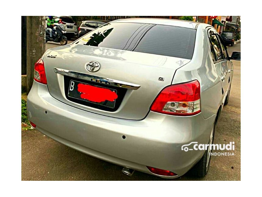 Jual Mobil Toyota Vios 2008 G 1.5 di Banten Manual Sedan Silver Rp 83.