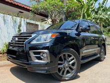 2014 Lexus LX570 5.7 J200 SUV TOTAL DP 425 JUTA LEXUS LX570 F-SPORT 2014 BLACK ON BLACK LX 570 F SPORT FSPORT LAND CRUISER HUB SI GANTENG SANDY