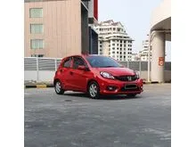 2017 Honda Brio 1.2 Satya E Hatchback , LOW KM 41 RB , HONDA BRIO E CVT 2017 MERAH , RECORD , TERAWAT DAN SIAP PAKAI