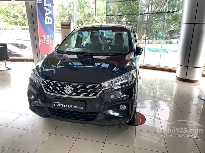 Jual Mobil Suzuki Ertiga 2024 GX Hybrid 1.5 di Banten Automatic MPV Hitam Rp 265.300.000