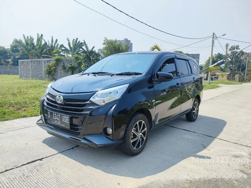 Jual Mobil Toyota Calya 2021 E 1.2 di Jawa Barat Manual MPV Hitam Rp 125.000.000