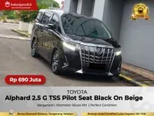2022 Toyota Alphard 2.5 G MPV TSS Pilot Seat 2022/2023 [ GARANSI 5TH ]