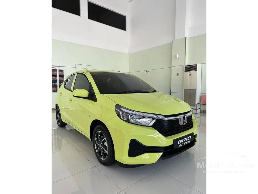 Jual Mobil Honda Brio 2024 E Satya 1.2 di Banten Automatic Hatchback Kuning Rp 183.000.000