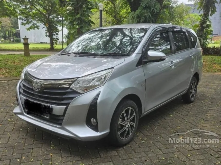 Jual Mobil Toyota Calya 2021 G 1.2 di Banten Automatic MPV Silver Rp 140.000.000