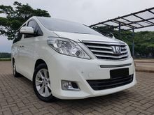ALPHARD X 2.4 AT 2012/13 model Z CBU 2013 LIKE NEW