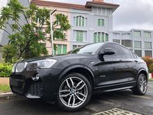 2016 BMW X4 2.0 xDrive28i M Sport SUV Reg.2018 Black On Red Km10rb Wrnty5Thn TDP.275JT