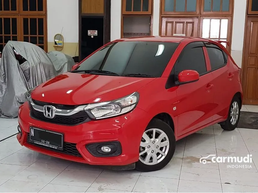 Jual Mobil Honda Brio 2021 E Satya 1.2 di Jawa Timur Automatic Hatchback Merah Rp 184.000.000