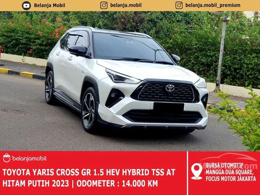 Jual Mobil Toyota Yaris Cross 2023 S HV 1.5 di DKI Jakarta Automatic SUV Putih Rp 357.000.000