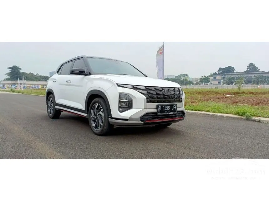 Jual Mobil Hyundai Creta 2022 Prime 1.5 di Banten Automatic Wagon Putih Rp 297.000.000